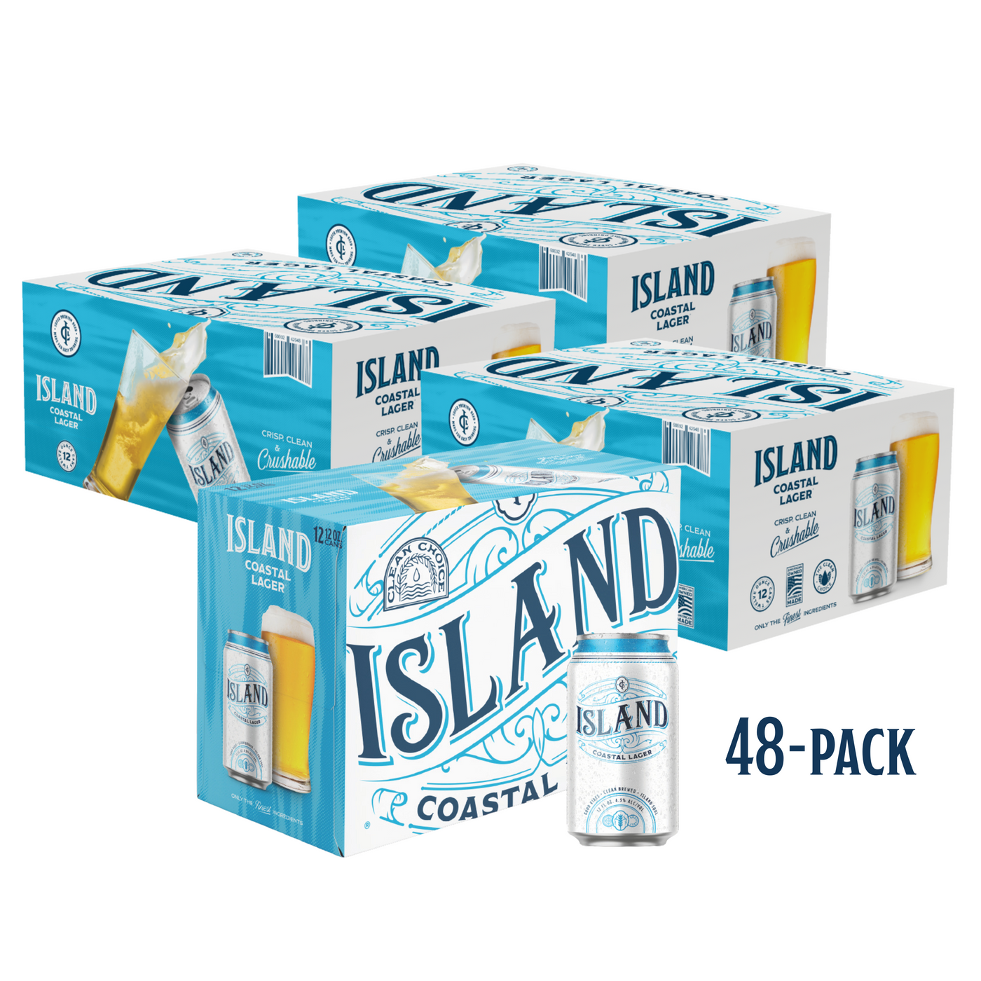 Island Coastal Lager | 48-Pack