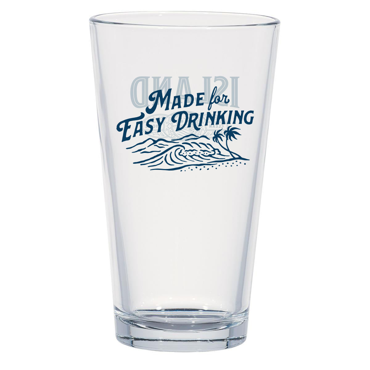 Island Brands Pint Glass