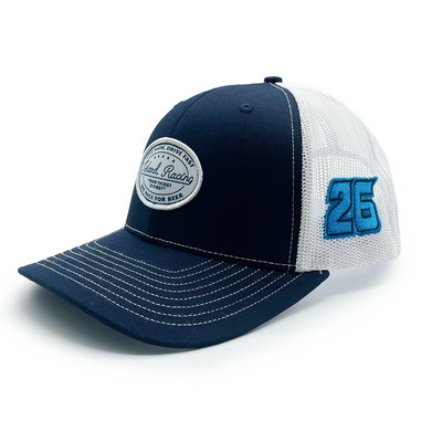 Island Racing Trucker Hat - Live Slow, Drive Fast