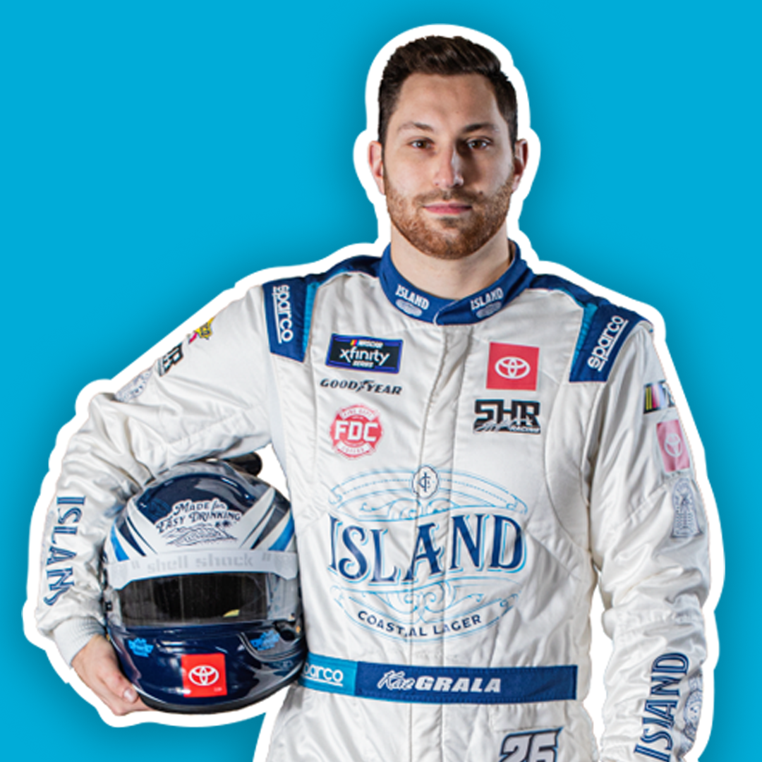 Kaz Grala NASCAR Standee