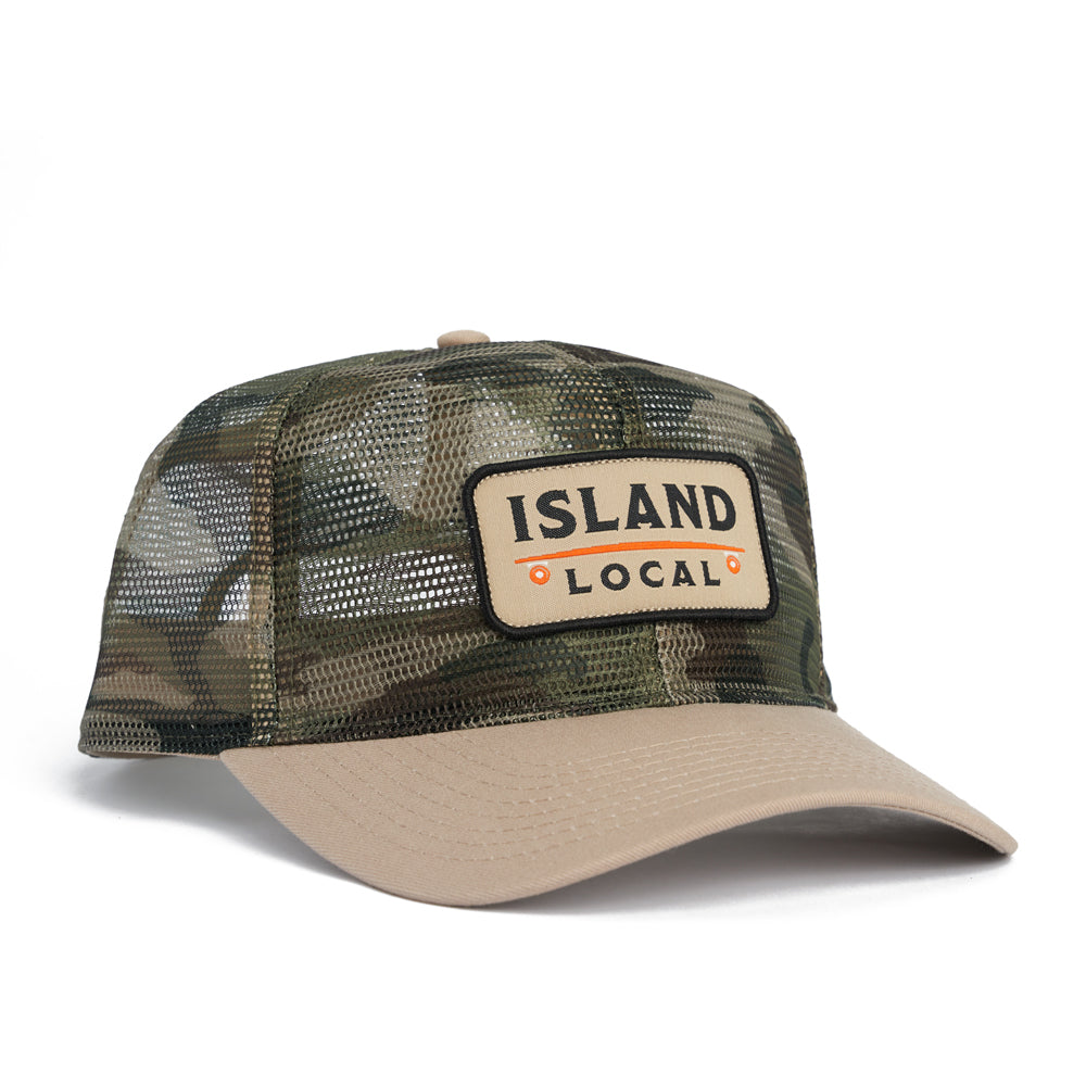 Island Local Skateboard All Mesh Hat