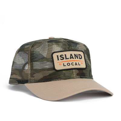 Island Local Skateboard All Mesh Hat