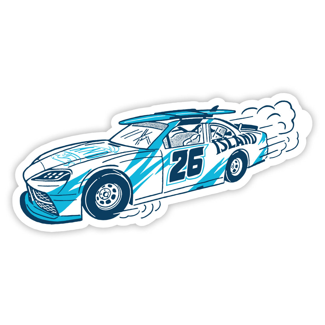 ICL Racecar Surf | Sticker