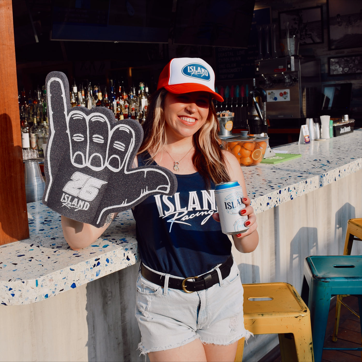 Island Racing Tank Top